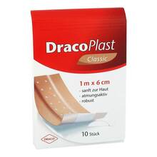 Abbildung: DRACOPLAST Classic Pflaster 6 cmx1 m 1 St, Pflaster PZN 09513540 