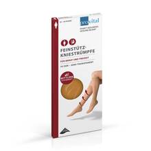 Abbildung: Provital 70den Stützkniestrümpfe Größe 35-38 puder 2 St PZN 09519755 