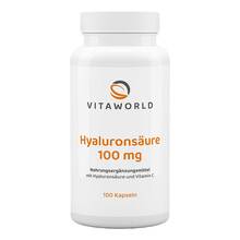 Abbildung: Hyaluronsäure 100 mg Kapseln 100 St, Kapseln PZN 09539031 