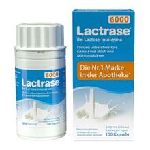 Abbildung: Lactrase 6.000 Fcc Kapseln 100 St, Kapseln PZN 09545296 