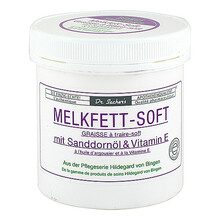 Abbildung: MELKFETT SOFT mit Sanddornöl & Vitamin E 250 ml PZN 09606715 