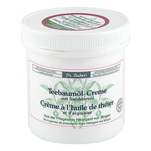 Abbildung: Teebaum Öl Creme mit Sanddornöl 250 ml, Creme PZN 09607005 
