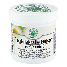Abbildung: TEUFELSKRALLE BALSAM mit Vitamin E 100 ml, Salbe PZN 09635266 