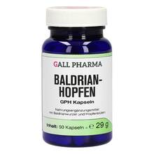 Abbildung: BALDRIAN HOPFEN GPH Kapseln 50 St, Kapseln PZN 09645247 