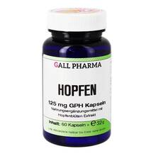 Abbildung: Hopfen 125 mg Gph Kapseln 60 St, Kapseln PZN 09645307 