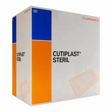Abbildung: CUTIPLAST steril Wundverband 5x7,2 cm 100 St, Verband PZN 09680485 