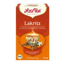 Abbildung: Yogi Tea Lakritz Bio Filterbeutel 17X1.8 g, Filterbeutel PZN 09687547 