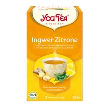 Abbildung: Yogi Tea Ingwer Zitrone Bio Filterbeutel 17X1.8 g, Filterbeutel PZN 09687872 
