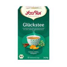 Abbildung: Yogi Tea Glückstee Bio Filterbeutel 17X1.8 g, Filterbeutel PZN 09687978 