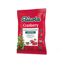 Abbildung: Ricola ohne Z.Beutel Cranberry Bonbons 75 g, Bonbons PZN 09702011 