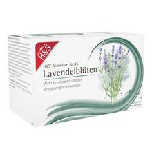 Abbildung: H&S Lavendelblüten Filterbeutel 20X1.0 g, Filterbeutel PZN 09703341 