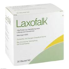 Abbildung: Laxofalk 10 g Pulver zur Herstellung e.Lösung zum Einnehmen Beutel 30 St, Pulver zur Herstellung einer Lösung zum Einnehmen PZN 09711524 