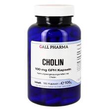 Abbildung: Cholin 100 mg Gph Kapseln 180 St, Kapseln PZN 09721729 