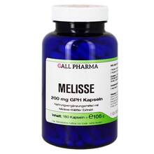 Abbildung: Melisse 200 mg Gph Kapseln 180 St, Kapseln PZN 09749030 