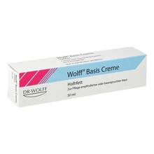 Abbildung: WOLFF Basiscreme halbfett 50 ml, Creme PZN 09755757 