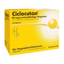 Abbildung: Ciclocutan 80 mg / g wirkstoffhaltiger Nagellack 6 g, Wirkstoffhaltiger Nagellack PZN 09758282 
