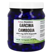 Abbildung: GARCINIA CAMBOGIA 400 mg GPH Kapseln 750 St, Kapseln PZN 09783328 