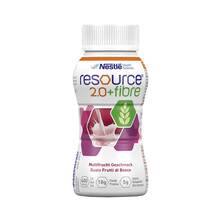 Abbildung: Resource 2.0 + fibre Multifrucht 4X200 ml, Flüssigkeit PZN 09882065 