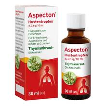 Abbildung: Aspecton Hustentropfen 30 ml, Flüssigkeit zum Einnehmen PZN 09892879 