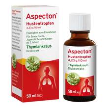 Abbildung: Aspecton Hustentropfen 50 ml, Flüssigkeit zum Einnehmen PZN 09892885 