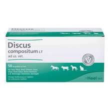 Abbildung: Discus compositum LT ad us.vet.Ampullen 50 St, Ampullen PZN 09921322 