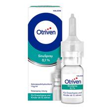 Abbildung: Otriven Sinuspray 0,1% Nasenspray 10 ml, Nasenspray PZN 09922155 