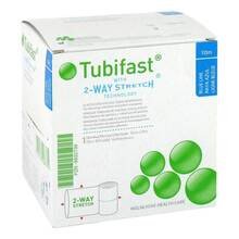 Abbildung: TUBIFAST 2-Way Stretch 7,5 cmx10 m blau 1 St, Verband PZN 09932739 