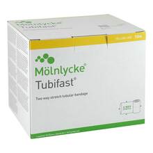Abbildung: TUBIFAST 2-Way Stretch 10,75 cmx10 m gelb 1 St, Verband PZN 09932745 