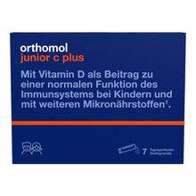 Abbildung: Orthomol Junior C plus Granulat 7 St, Granulat PZN 10013222 