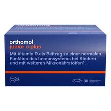 Abbildung: Orthomol Junior C plus Kautabletten Waldfrucht 30 St, Kautabletten PZN 10013239 