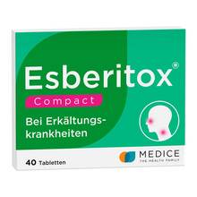 Abbildung: Esberitox Compact Tabletten 40 St, Tabletten PZN 10014368 