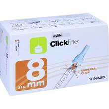 Abbildung: MYLIFE Clickfine Pen-Nadeln 31 G 8 mm 100 St, Kanüle PZN 10022741 