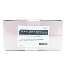 Abbildung: Alpha Lipon Aristo 600 mg Infusionslösung 5X100 ml, Infusionslösung PZN 10033064 