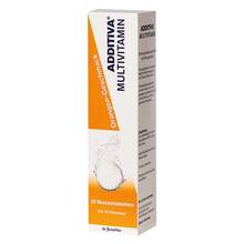 Abbildung: Additiva Multivitamin Orange R Brausetabletten 20 St, Brausetabletten PZN 10060167 