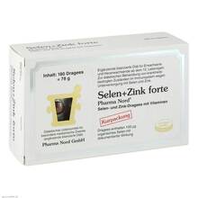Abbildung: Selen + Zink Pharma Nord Dragees 180 St, Dragees PZN 10074399 