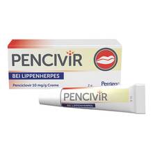 Abbildung: Pencivir bei Lippenherpes Creme 2 g, Creme PZN 10089596 