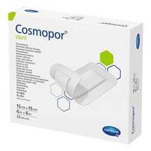 Abbildung: Cosmopor steril Wundverband 15x15 cm 25 St, Pflaster PZN 10102167 