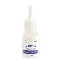 Abbildung: Organicvet Molestex flüssig für Hunde / Katzen 25 ml, Flüssigkeit PZN 10109117 