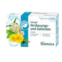 Abbildung: Sidroga Verdauungs- und Gallentee Filterbeutel 20X2.0 g, Tee PZN 10109229 