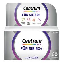 Abbildung: Centrum für Sie 50 + Capletten 60 St PZN 10110899 