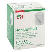Abbildung: ROSIDAL haft Kompressionsbinde 8 cmx5 m 1 St, Binden PZN 10111479 