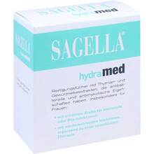 Abbildung: SAGELLA hydramed Intimwaschlotion Tücher 10 St, Tücher PZN 10123672 