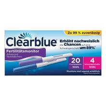 Abbildung: Clearblue Fertilitätsmonitor Teststäbchen 20 + 4 24 St, Teststäbchen PZN 10131074 