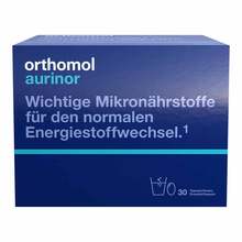 Abbildung: Orthomol aurinor Granulat / Kapseln Kombipack. 30 St, Granulat PZN 10176964 