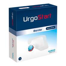 Abbildung: URGOSTART Border 8x8 cm Schaumstoffwundverband 10 St, Verband PZN 10180960 