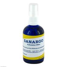 Abbildung: Sanargo kolloidales Silber Sprühflasche 100 ml, Sprühflasche PZN 10186678 