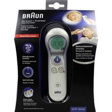 Abbildung: Braun NTF3000 no-touch & Stirnthermometer 1 St PZN 10216824 