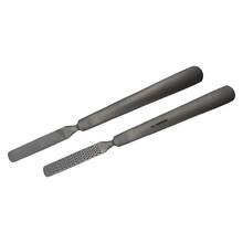 Abbildung: HORNHAUTRASPEL Metallgriff 2seitig 17 cm 1 St PZN 10217568 