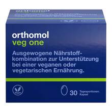 Abbildung: Orthomol veg one Kapseln 30 St, Kapseln PZN 10218585 