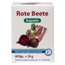 Abbildung: Rote Beete Kapseln 60 St, Kapseln PZN 10221883 